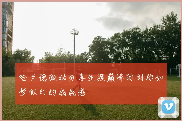 哈兰德激动分享生涯巅峰时刻称如梦似幻的成就感